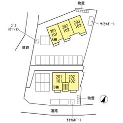 パインツリー　Ａ棟の物件外観写真